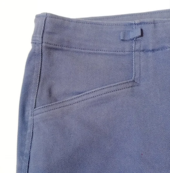 Patagonia Blue Slim Straight Pants Organic Cotton Stretch Size 4 - Picture 4 of 14